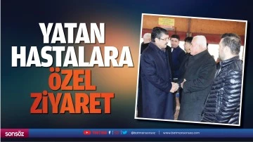 Yatan hastalara &ouml;zel ziyaret; &ldquo;Doktor ve cihaz istedik&hellip;&rdquo;