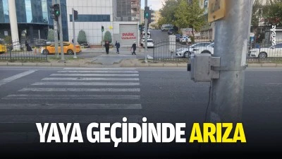Yaya ge&ccedil;idinde arıza