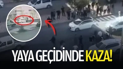 Yaya ge&ccedil;idinde kaza!