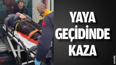 Yaya ge&ccedil;idinde kaza
