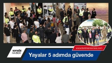 Yayalar 5 adımda g&uuml;vende