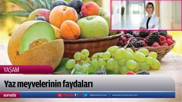 Yaz meyvelerinin faydaları