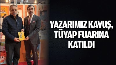Yazarımız Kavuş, T&Uuml;YAP Fuarına katıldı