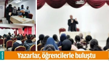 YAZARLAR, &Ouml;ĞRENCİLERLE BULUŞTU