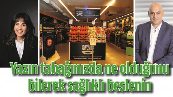 YAZIN TABAĞINIZDA NE OLDUĞUNU BİLEREK SAĞLIKLI BESLENİN