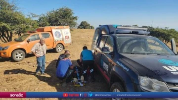 Yelken kanatın d&uuml;şmesi sonucu 1 kişi yaralandı