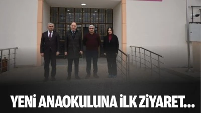 Yeni anaokuluna ilk ziyaret&hellip;