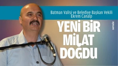 Yeni bir milat doğdu