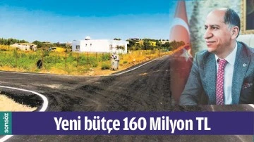 YENİ B&Uuml;T&Ccedil;E 160 MİLYON TL