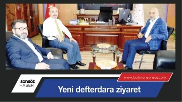 YENİ DEFTERDARA ZİYARET