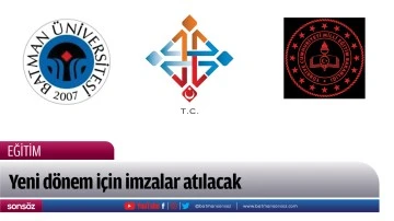 Yeni d&ouml;nem i&ccedil;in imzalar atılacak
