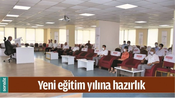 YENİ EĞİTİM YILINA HAZIRLIK