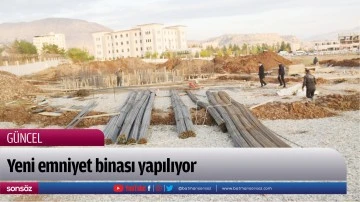 Yeni emniyet binası yapılıyor