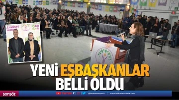 Yeni Eşbaşkanlar belli oldu