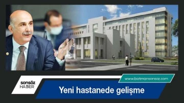 Yeni hastanede gelişme