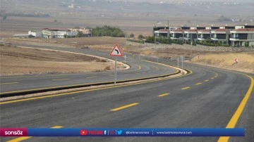 Yeni imar alanlarında yollar hizmete giriyor