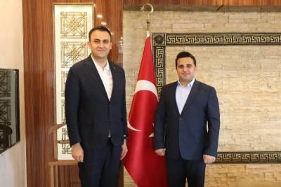 Yeni kaymakama ziyaret