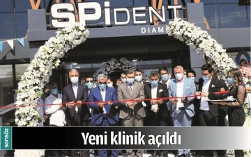 YENİ KLİNİK A&Ccedil;ILDI