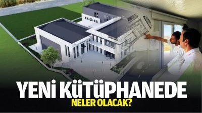 Yeni k&uuml;t&uuml;phanede neler olacak?