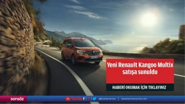 Yeni Renault Kangoo Multix satışa sunuldu