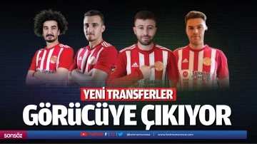 Yeni transferler g&ouml;r&uuml;c&uuml;ye &ccedil;ıkıyor