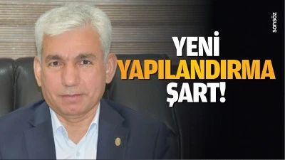 Yeni yapılandırma şart!