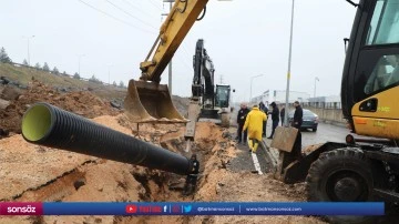 Yeni yerleşim alanlarında altyapı &ccedil;alışmaları s&uuml;r&uuml;yor