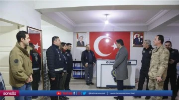 Yeni yıla g&ouml;rev başında giren personeli ziyaret