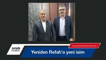 Yeniden Refah&rsquo;a yeni isim