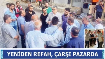 Yeniden Refah, &ccedil;arşı pazarda