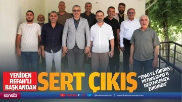 Yeniden Refah&rsquo;lı Başkandan sert &ccedil;ıkış