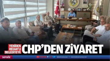 Yeniden Refah&rsquo;lı belediyeye CHP&rsquo;den ziyaret