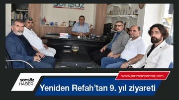 Yeniden Refah&rsquo;tan 9. yıl ziyareti