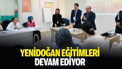 Yenidoğan eğitimleri devam ediyor