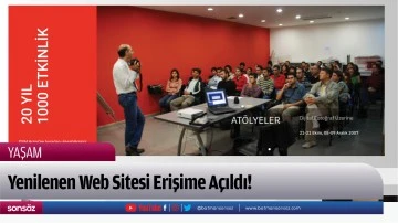 Yenilenen Web Sitesi Erişime A&ccedil;ıldı!