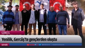 Yenilik, Gerc&uuml;ş&rsquo;te gen&ccedil;lerden oluştu