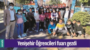 YENİŞEHİR &Ouml;ĞRENCİLERİ FUARI GEZDİ