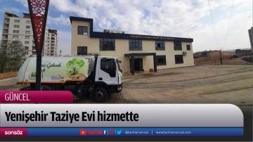 Yenişehir Taziye Evi hizmette