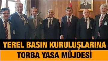 YEREL BASIN KURULUŞLARINA TORBA YASA M&Uuml;JDESİ