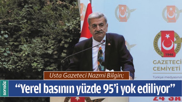 &ldquo;YEREL BASININ Y&Uuml;ZDE 95&rsquo;İ YOK EDİLİYOR&rdquo;