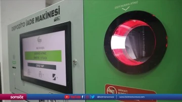 Yerli depozito iade otomatları g&ouml;reve hazır