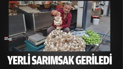 Yerli sarımsak geriledi