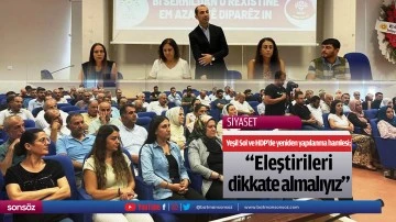Yeşil Sol ve HDP&rsquo;de yeniden yapılanma hamlesi