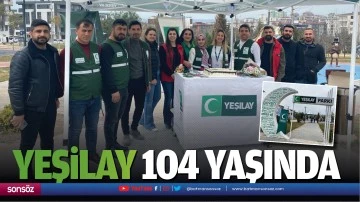 Yeşilay 104 yaşında