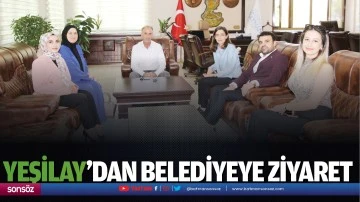 Yeşilay&rsquo;dan Belediyeye ziyaret