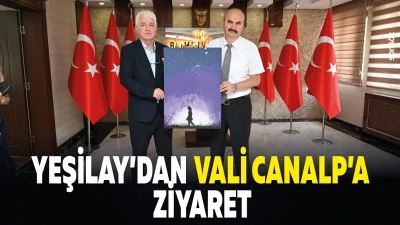 Yeşilay&rsquo;dan Vali Canalp&rsquo;a ziyaret