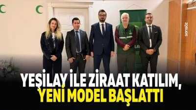 Yeşilay ile Ziraat Katılım, yeni model başlattı