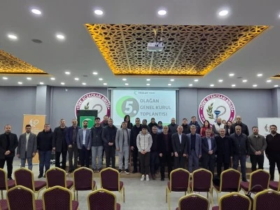 Yeşilay Mardin Şube Başkanlığına Akdağ yeniden başkan se&ccedil;ildi