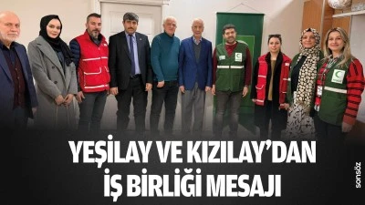 Yeşilay ve Kızılay&rsquo;dan iş birliği mesajı