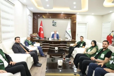 Yeşilaydan Belediye Başkanına Ziyaret